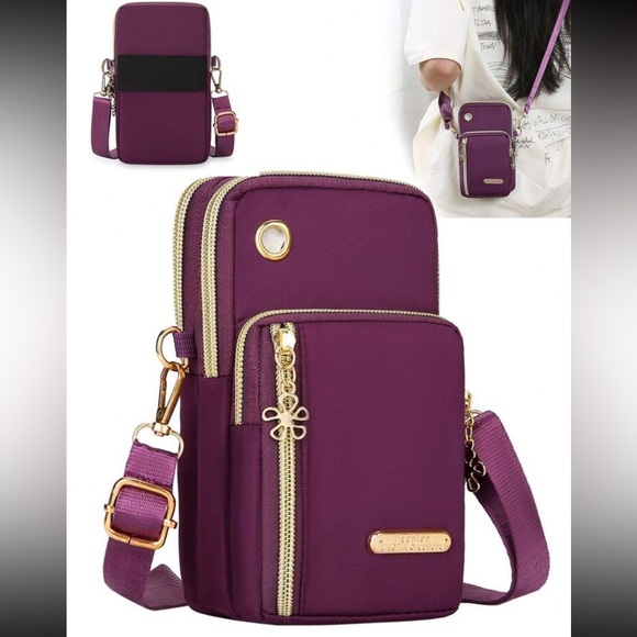 Handbags - 💜 Crossbody Wallet Purse 💜